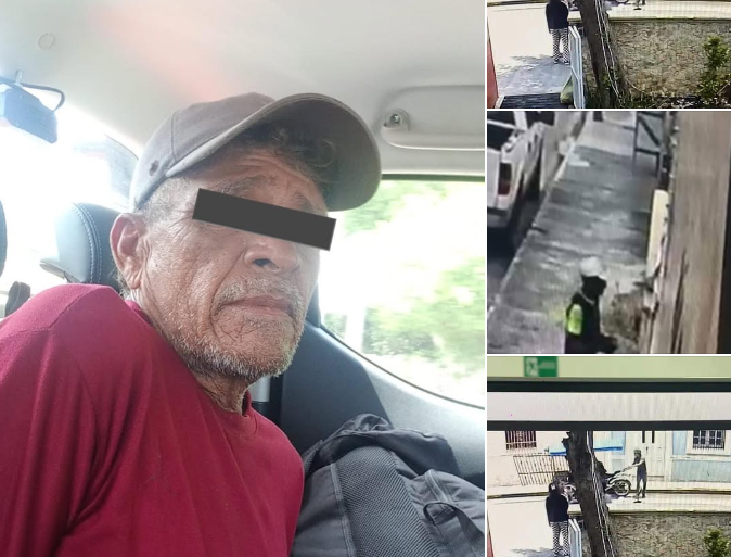 Detienen a sujeto que robó rejas en Umán